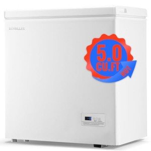 DEMU LLER 5.0 CU.FT Top Open Chest Freezer