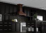 ZLINE 36" Wall-Mounted Wood Range Hood, 400 CFM