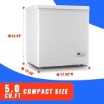 DEMU LLER 5.0 CU.FT Top Open Chest Freezer