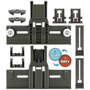 Whirlpool & Kenmore Dishwasher Top Rack Adjuster Set