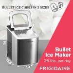 Frigidaire Countertop Ice Maker - 26 Lbs Daily