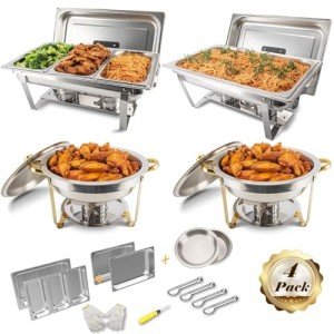 Festa Essential 4-Piece Buffet Chafing Dish Set