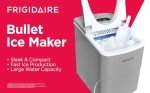 Frigidaire Silver Portable Ice Maker Machine - 26 lbs/day