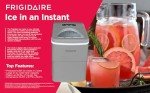Frigidaire Silver Portable Ice Maker Machine - 26 lbs/day