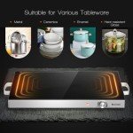 COSTWAY Adjustable Electric Food Warming Tray 25" x 15