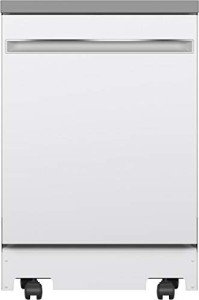 GE 24" Energy Star Portable Dishwasher, 12 Place Settings