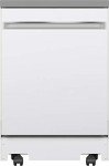 GE 24" Energy Star Portable Dishwasher, 12 Place Settings