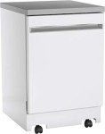 GE 24" Energy Star Portable Dishwasher, 12 Place Settings