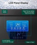 Quick Ice Maker for Commercial Use, 130Lbs/Day