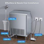 Coolski Under Counter Ice Maker 320LBS/24H