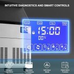 280Lbs Commercial Undercounter Ice Maker Machine