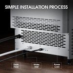 280Lbs Commercial Undercounter Ice Maker Machine