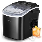 Countertop Ice Maker, Self-Cleaning, 9 Cubes in 6 Mins