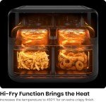 Chefman 6 Quart Dual Basket Digital Air Fryer
