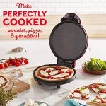 DASH 8” Electric Round Griddle - Red