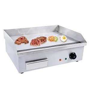 Electric Teppanyaki Griddle with Thermostatic Control