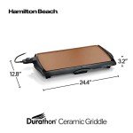 Hamilton Beach Durathon Ceramic Griddle, 200 sq. in
