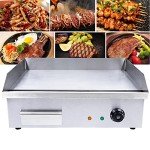 Electric Teppanyaki Griddle with Thermostatic Control