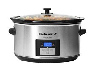 Elite Platinum 8.5 Quart Digital Slow Cooker
