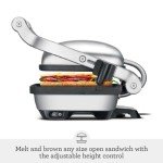 Breville Electric Panini Press Grill, Stainless Steel