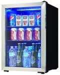 Danby 95 Can Beverage Center - Black/Steel