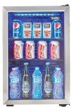 Danby 95 Can Beverage Center - Black/Steel