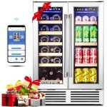 BODEGA 24" Dual Zone Wine & Beverage Cooler