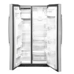 GE 36" Side by Side Refrigerator - Stainless Steel