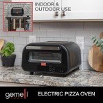 Gemelli Electric Pizza Oven for Indoor & Outdoor
