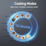 Portable Dual Induction Cooktop with Touch Control