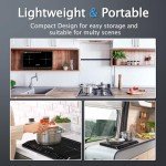 Portable Dual Induction Cooktop with Touch Control