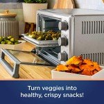 Oster Air Fryer Compact Countertop Oven - Stainless Steel