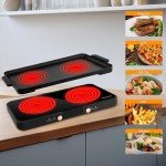 ONNASE Dual Burner Portable Induction Cooktop