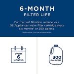 GE MWF Water Filter - Reduces Lead & Impurities