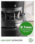 ACOQOOS Cold Press Juicer for Whole Fruits & Veggies