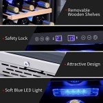 15” Dual Zone Wine Cooler for 28 Bottles