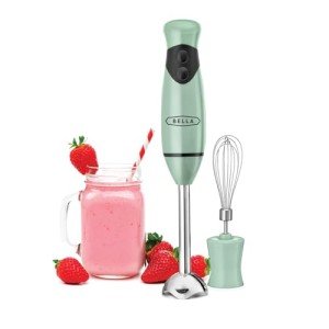 Bella Portable Immersion Blender with Whisk Attachment