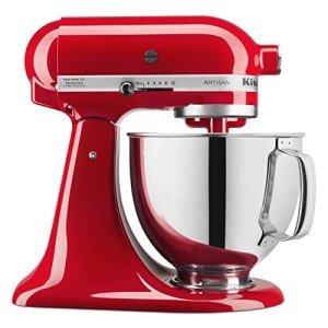 KitchenAid 5 Quart Tilt-Head Stand Mixer, Passion Red