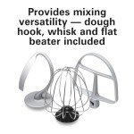 Hamilton Beach 4 Quart Electric Stand Mixer, Red