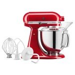 KitchenAid 5 Quart Tilt-Head Stand Mixer, Passion Red