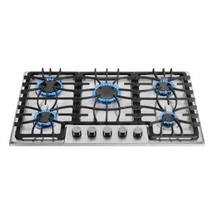 30" 5 Burner Gas Cooktop with Thermocouple Protection
