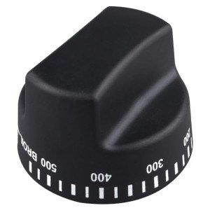 Black Thermostat Knob for Viking Ranges