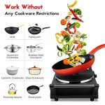 Techwood 1500W Portable Electric Hot Plate Stove