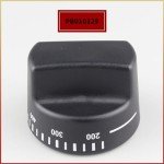 Black Thermostat Knob for Viking Ranges