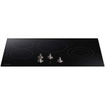 SAMSUNG 30" Black Electric Cooktop with 4 Elements