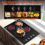 Cooksir 30" Electric Cooktop with 4 Burners