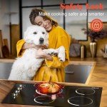 Cooksir 30" Electric Cooktop with 4 Burners
