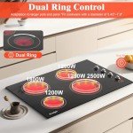 Cooksir 30" Electric Cooktop with 4 Burners