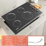 Cooksir 30" Electric Cooktop with 4 Burners