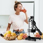 Zulay Kitchen Heavy-Duty Citrus Juicer Squeezer